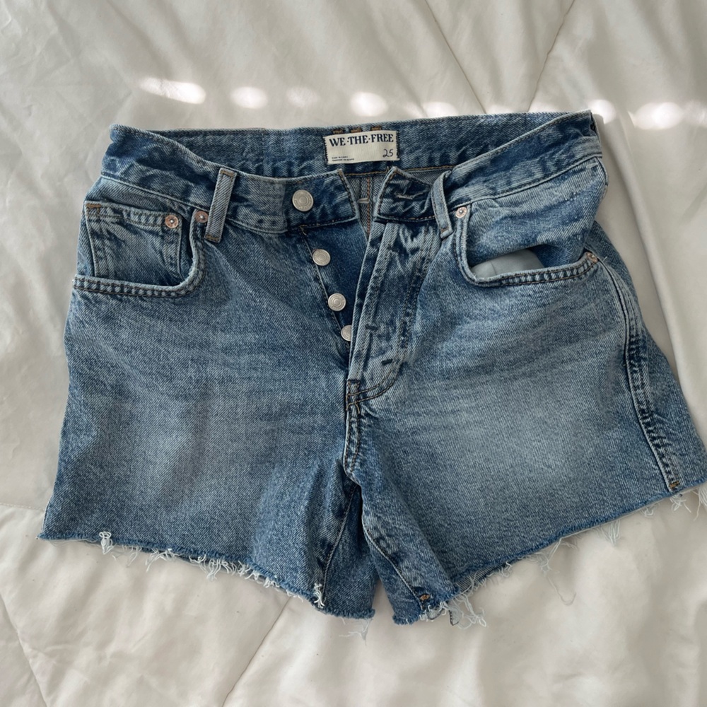 Denim Shorts High Waist - We The Free